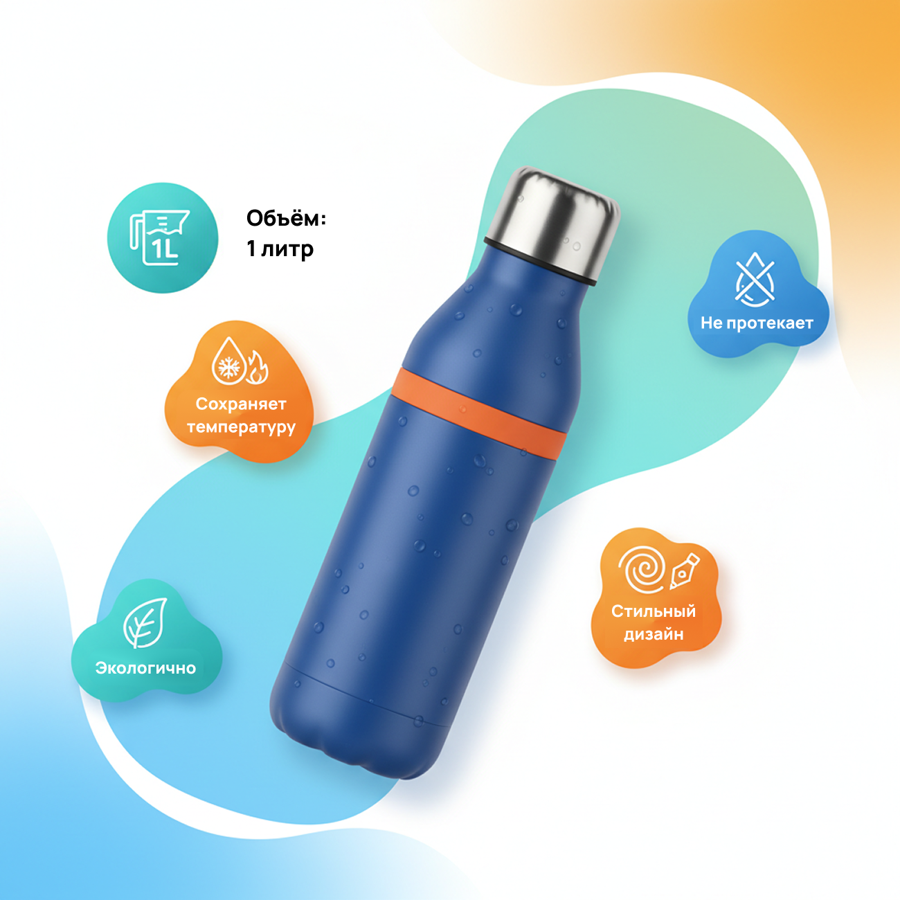 Professional bottle product card